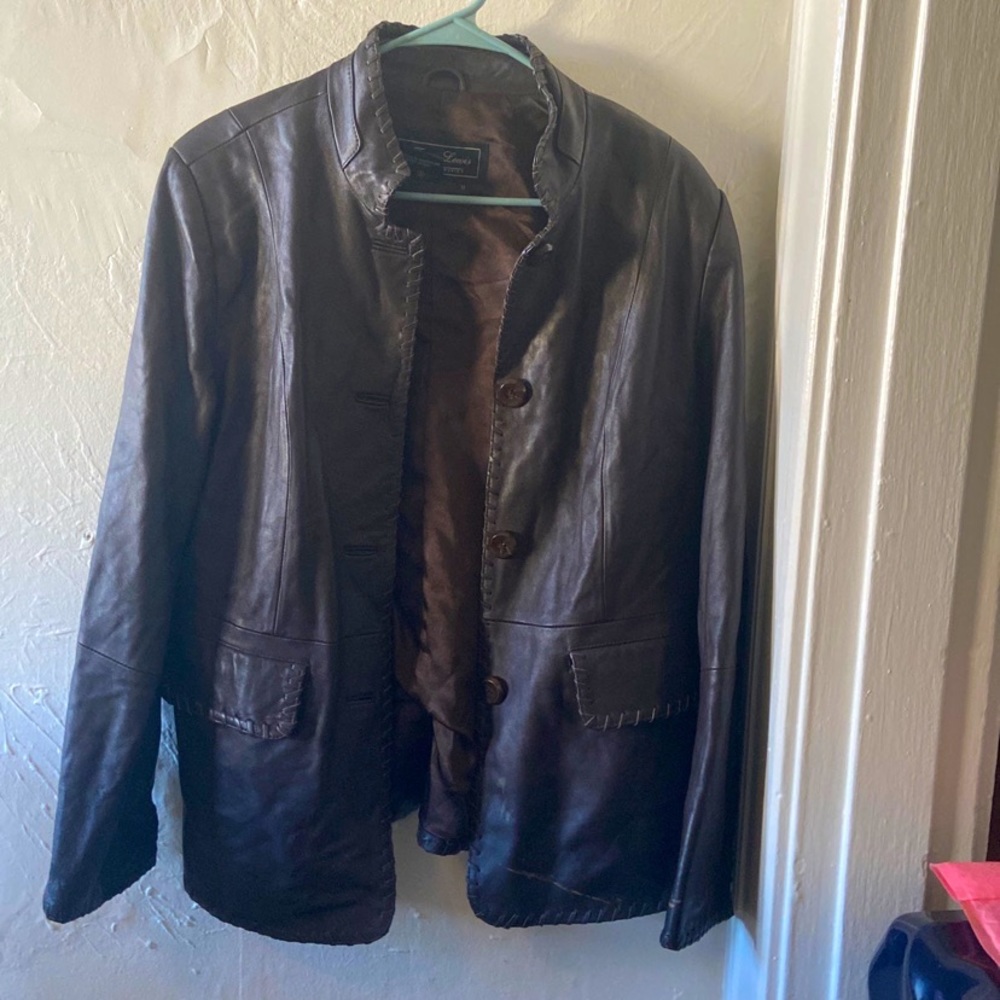 Vintage leather jacket